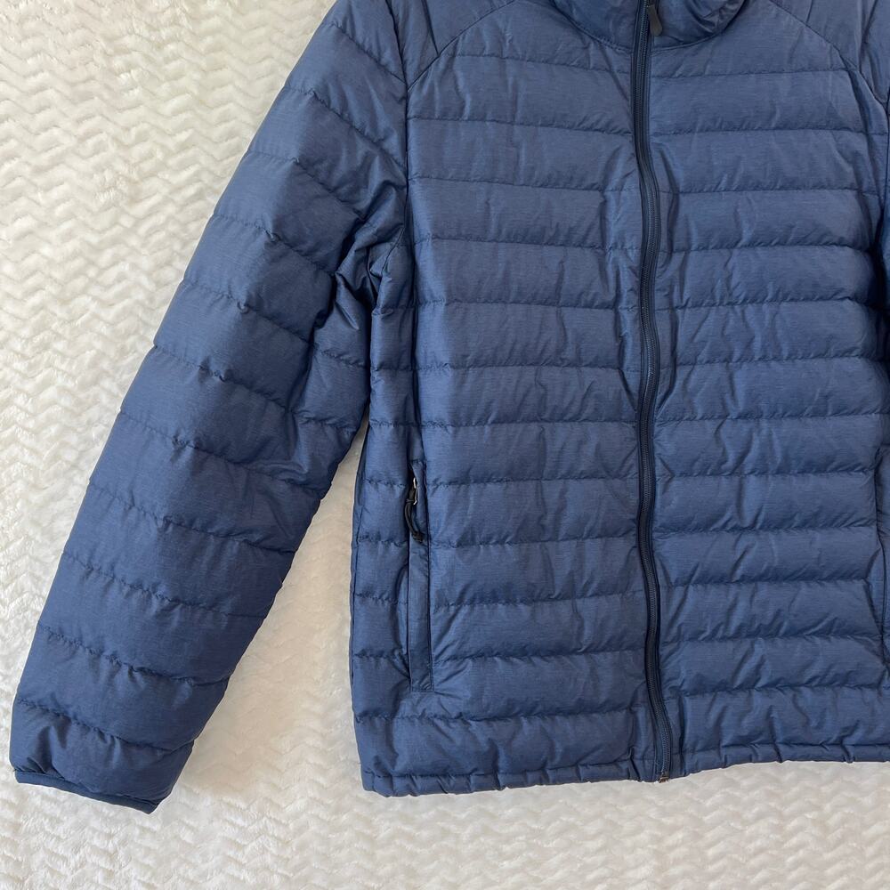 Heat Keep Gorpcore Lightweight Packable Blue Down… - image 6